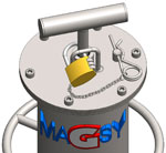 Separator magnetyczny MF-50/1 Separator magnetyczny MF-50/1